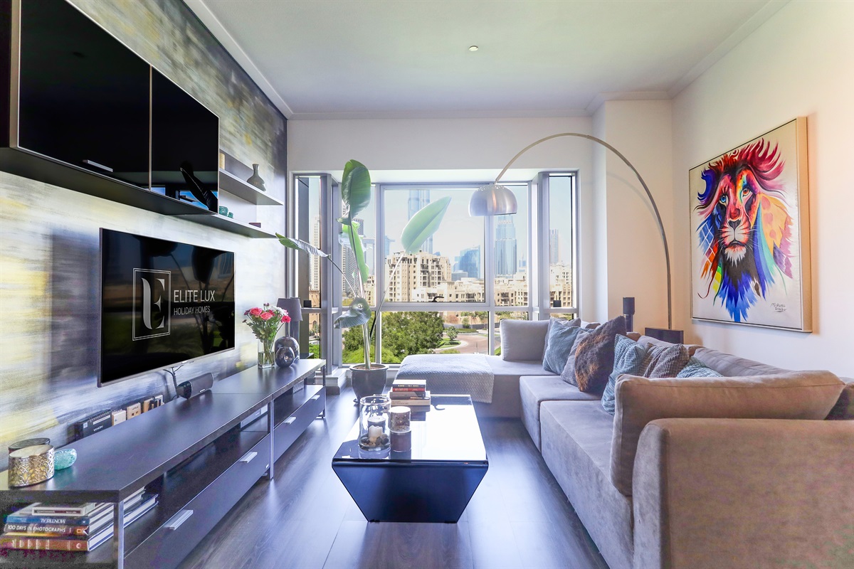 Luxe 2BR Stunning Burj Khalifa View Downtown Dubai