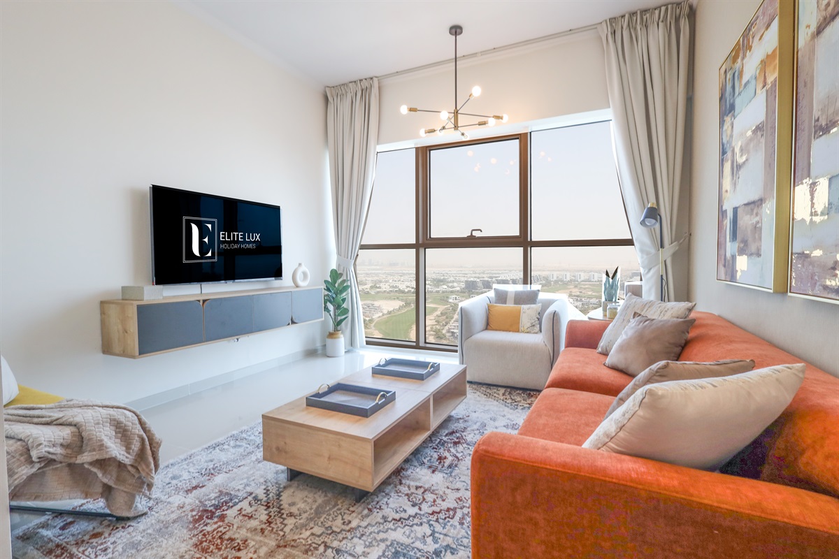 Serene Golf View Living 1 BHK in Damac Hills,Dubai